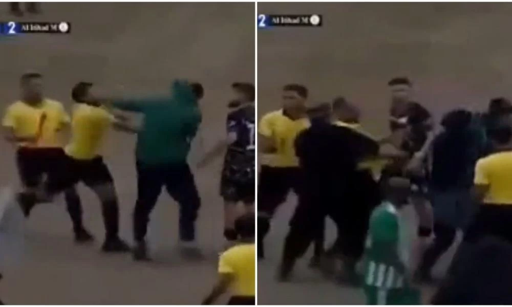 Έγινε της Λιβύης! Διαιτητής έριξε μπουνιά σε ποδοσφαιριστή